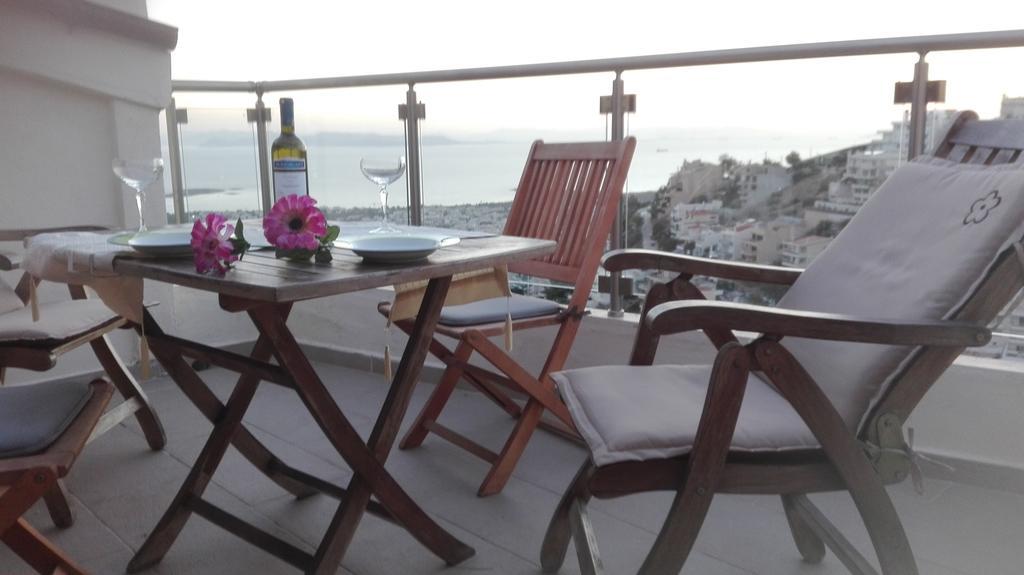 Panoramic Voula'S View Apartment Афины Экстерьер фото
